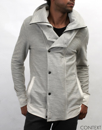 Hooded_zip_up_mock_jacket_grey