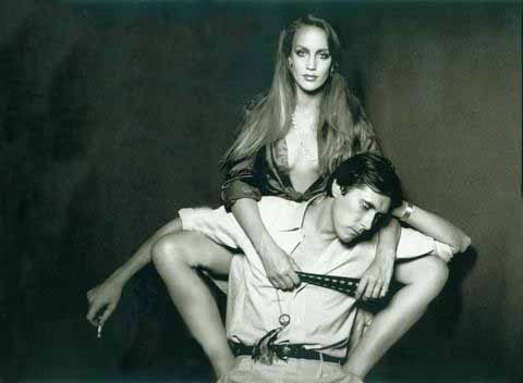 Jerry Hall & Brian Ferry around 1978